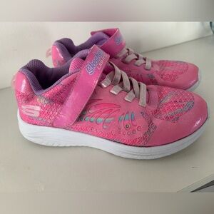 Skechers Kids' Vibrant Pink and Purple Sneakers